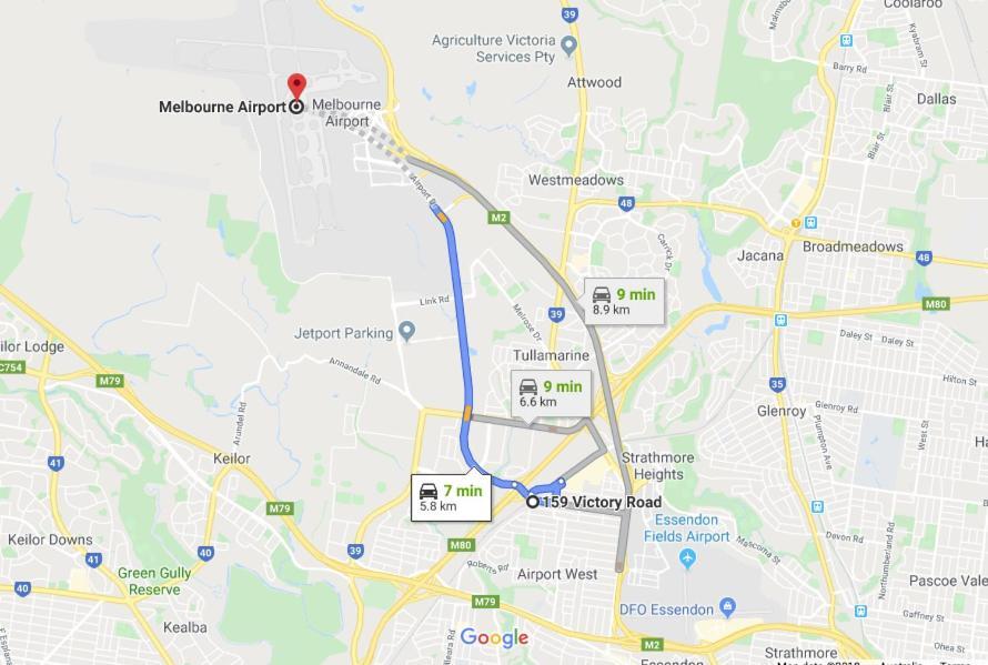 Silver House - Melbourne Airport Accommodation 외부 사진